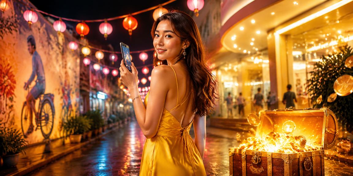 Pengguna kasino mudah alih Penang mengakses platform s1000 dari telefon pintar